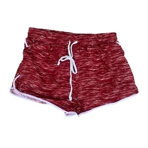 Shosho women’s burgundy M shorts
